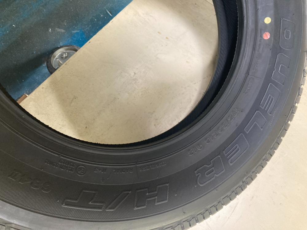 中古タイヤ)新車はずし極上品 22年製☆175/80R16 91S ブリヂストン DUELER H/T 684Ⅱ新品時ライン残り9.99分山  4本SET￥35000 ジムニー | 仙台市 泉区 泉タイヤサービス